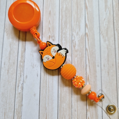 Ausziehclip, Namensschildhalter, Ausweishalter Geschenkidee 