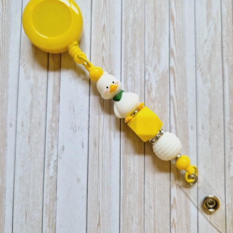 Ausziehclip, Namensschildhalter, Ausweishalter Geschenkidee 