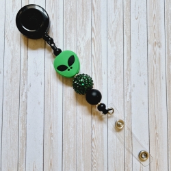 Ausziehclip, Namensschildhalter, Ausweishalter Geschenkidee 