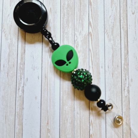 Ausziehclip, Namensschildhalter, Ausweishalter Geschenkidee 