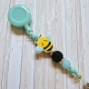 Ausziehclip, Namensschildhalter, Ausweishalter Geschenkidee 