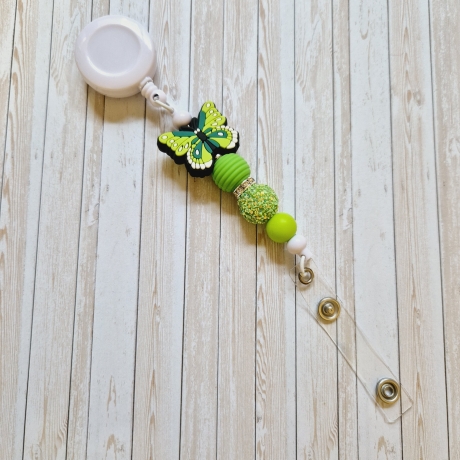 Ausziehclip, Namensschildhalter, Ausweishalter Geschenkidee 