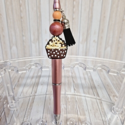Kugelschreiber Perlen Cupcake Geschenkidee Mitbringsel