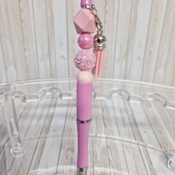 Kugelschreiber Perlen ROSA Geschenkidee Mitbringsel