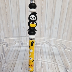 Kugelschreiber Perlen HALLOWEEN Geschenkidee Mitbringsel