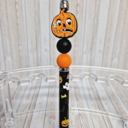 Kugelschreiber Perlen HALLOWEEN Geschenkidee Mitbringsel