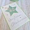 Karte zum 40.Geburtstag Geburtstagskarte Zahlenkarte