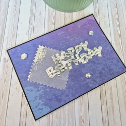 Karte zum Geburtstag Geburtstagskarte Happy Birthday