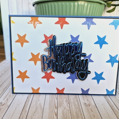 Karte zum Geburtstag Geburtstagskarte Happy Birthday