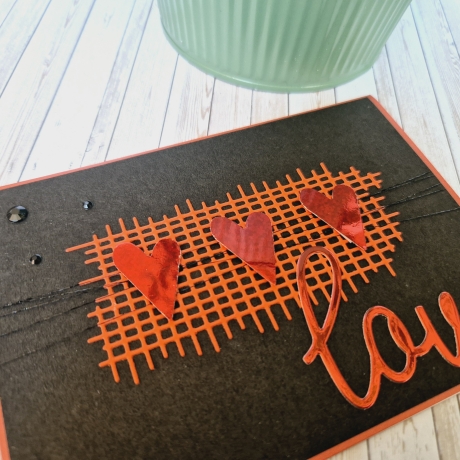 Karte Liebe Freundschaft 