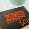 Karte Liebe Freundschaft 