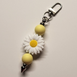 Anhänger Blume Silikonperlen