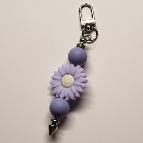 Anhänger Blume Silikonperlen