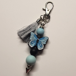Anhänger Schmetterling Silikonperlen