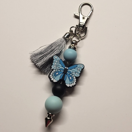 Anhänger Schmetterling Silikonperlen