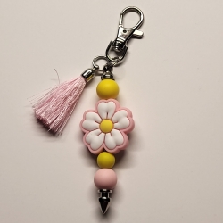 Anhänger Blume Silikonperlen