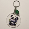 transparenter Acryl Anhänger Panda Bär Motiv