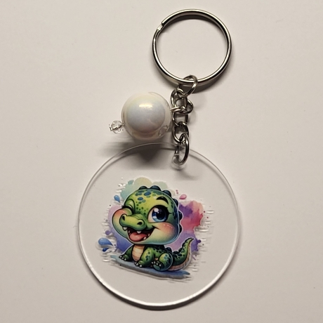 transparenter Acryl Anhänger Tier Babys Motiv