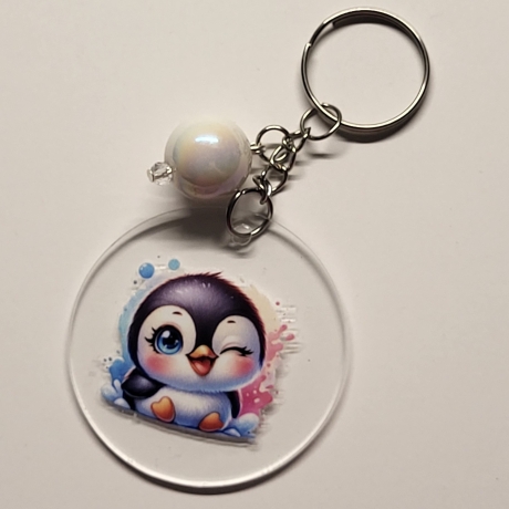transparenter Acryl Anhänger Tier Babys Motiv