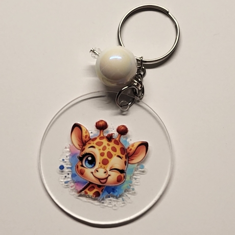 transparenter Acryl Anhänger Tier Babys Motiv