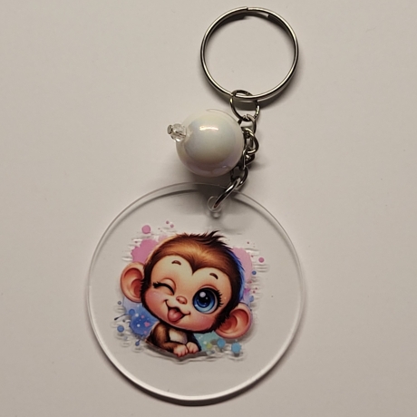 transparenter Acryl Anhänger Tier Babys Motiv