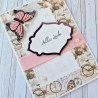 Geburtstagskarte Glückwunschkarte Alles Liebe mit Schmetterling