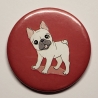 Spiegel Button Motiv siehe Bild kleiner Taschenspiegel