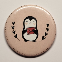 Spiegel Button Motiv siehe Bild kleiner Taschenspiegel