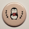 Spiegel Button Motiv siehe Bild kleiner Taschenspiegel