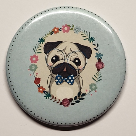 Spiegel Button Motiv siehe Bild kleiner Taschenspiegel