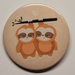 Ansteck Button Motiv siehe Bild für Kleidung und Taschen