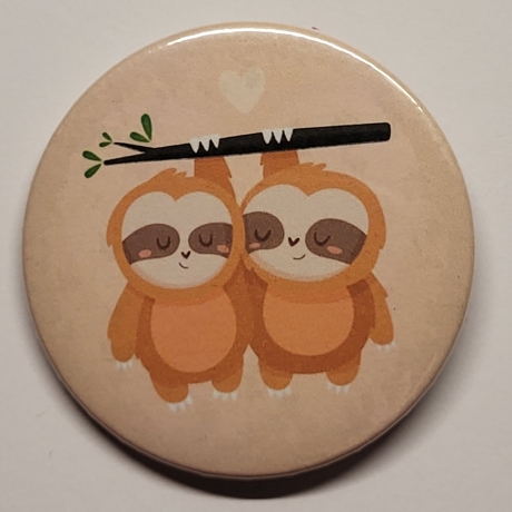 Ansteck Button Motiv siehe Bild für Kleidung und Taschen