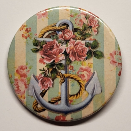 Ansteck Button Motiv siehe Bild für Kleidung und Taschen