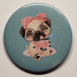 Ansteck Button Motiv siehe Bild für Kleidung und Taschen