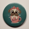 Ansteck Button Motiv siehe Bild für Kleidung und Taschen