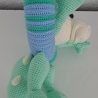 Gehäkelter Deko-Drache | Handgemachter Türkranz