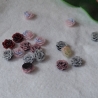 Perlen, Harzperlen,Rose, Blume 