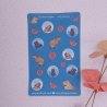 Stickerbogen Capybara