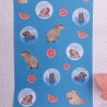 Stickerbogen Capybara