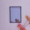 Notizblock Flausenzettel mit Capybara