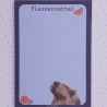 Notizblock Flausenzettel mit Capybara