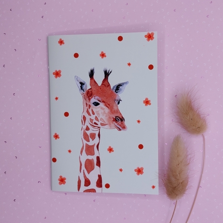 Notizbuch Giraffe A6