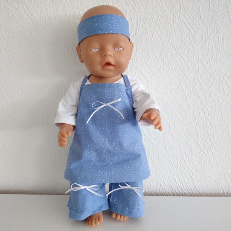 Puppenkleidung 4tlg Set Gr. 40-45 cm