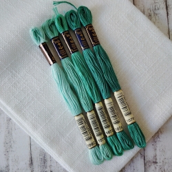 Anchor Sticktwist mint/türkis 5 Stränge Set