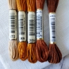 Anchor Sticktwist beige/goldbraun 5 Stränge Set