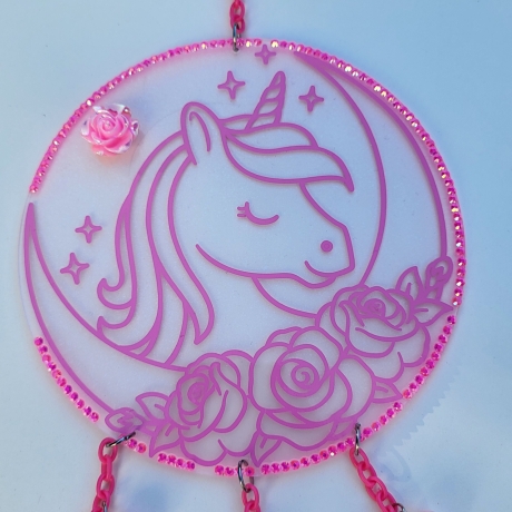 Traumfänger / Suncatcher / Fensteranhänger 15cm Durchmesser