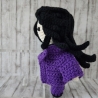 Alexavius GNTM '26 inspirierte Amigurumipuppe 