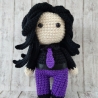 Alexavius GNTM '26 inspirierte Amigurumipuppe 