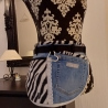 Schürze Wiesn Hüfttasche Bauchtasche Gartenschürze Upcycling