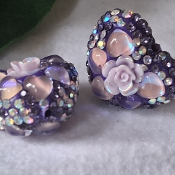 Perlen, Polymer, Strass